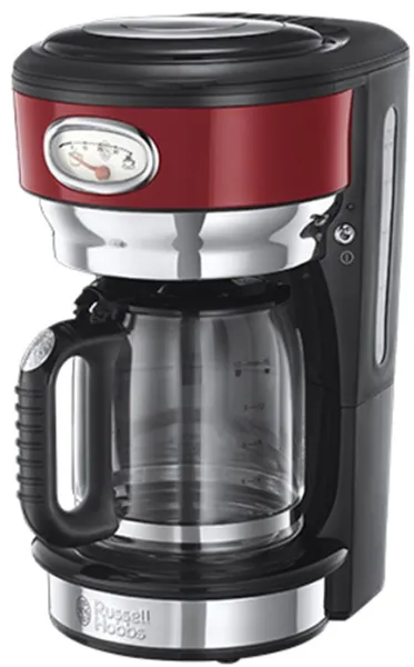 Russell Hobbs Retro Kaffemaskin Rød